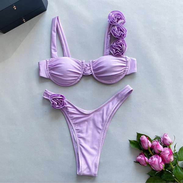 JEN FLORAL SWIMSUIT SET