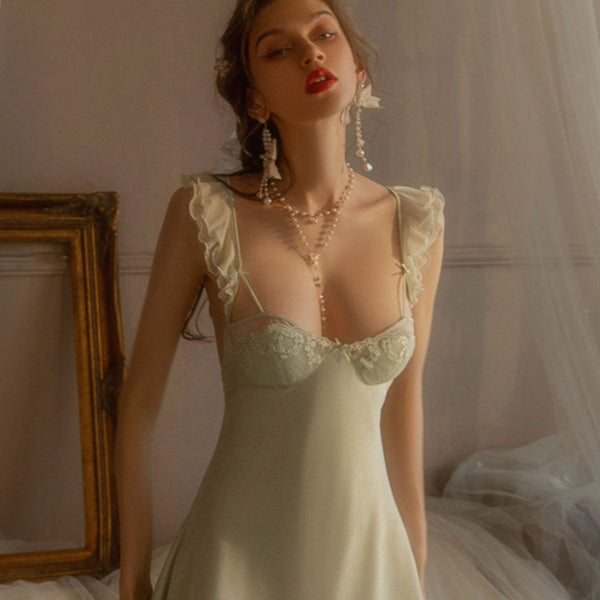 DANIELLE SILKY SWEETHEART LINGERIE SLIP