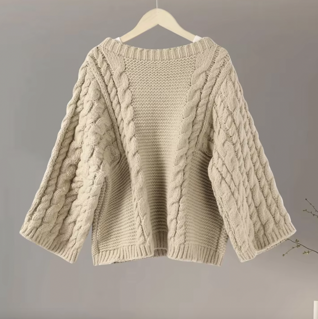 TINA OVERSIZED FALL CHUNKY SWEATER