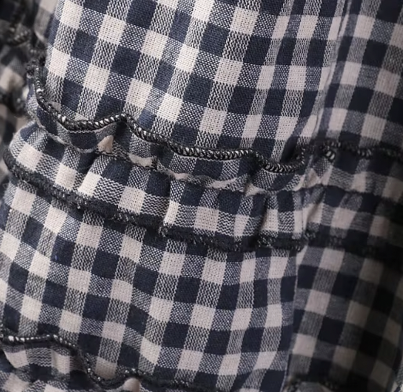 LOLA GINGHAM BLOOMER PANTS