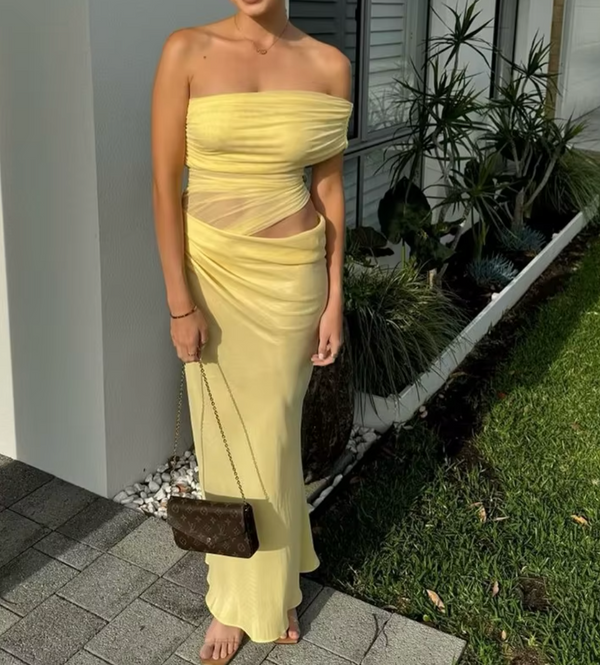 BELINDA OFF THE SHOULDER DRESS
