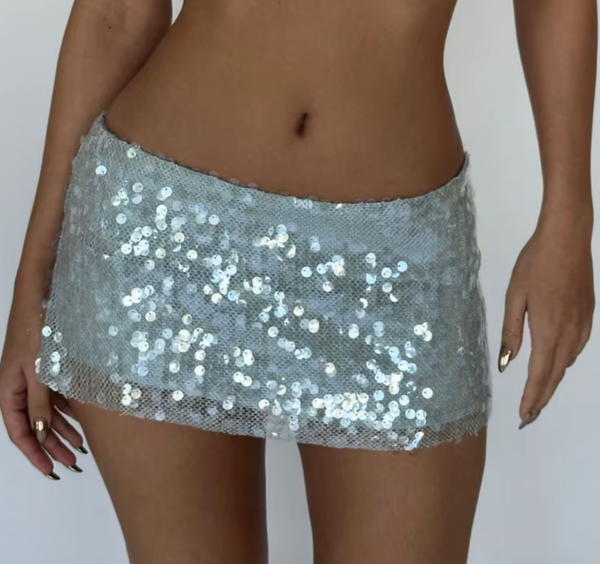 LUCIEN SEQUIN MINI SKIRT