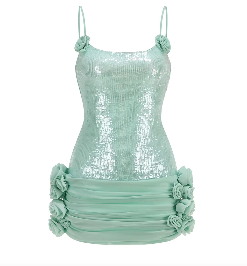 VESPARA SEQUIN MINI DRESS