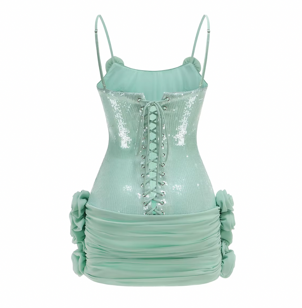 VESPARA SEQUIN MINI DRESS