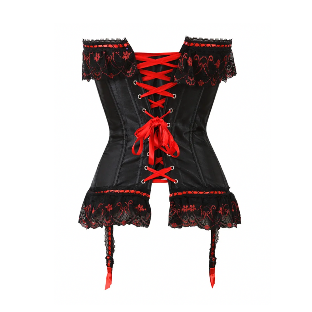 DANIKA RUFFLE CORSET