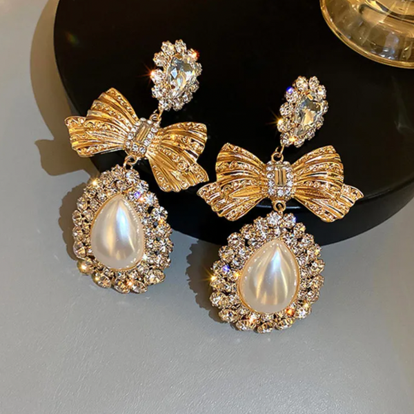 REEMA COQUETTE BOW EARRINGS