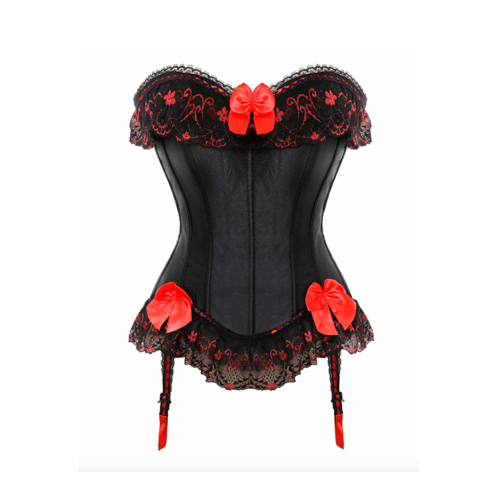 DANIKA RUFFLE CORSET