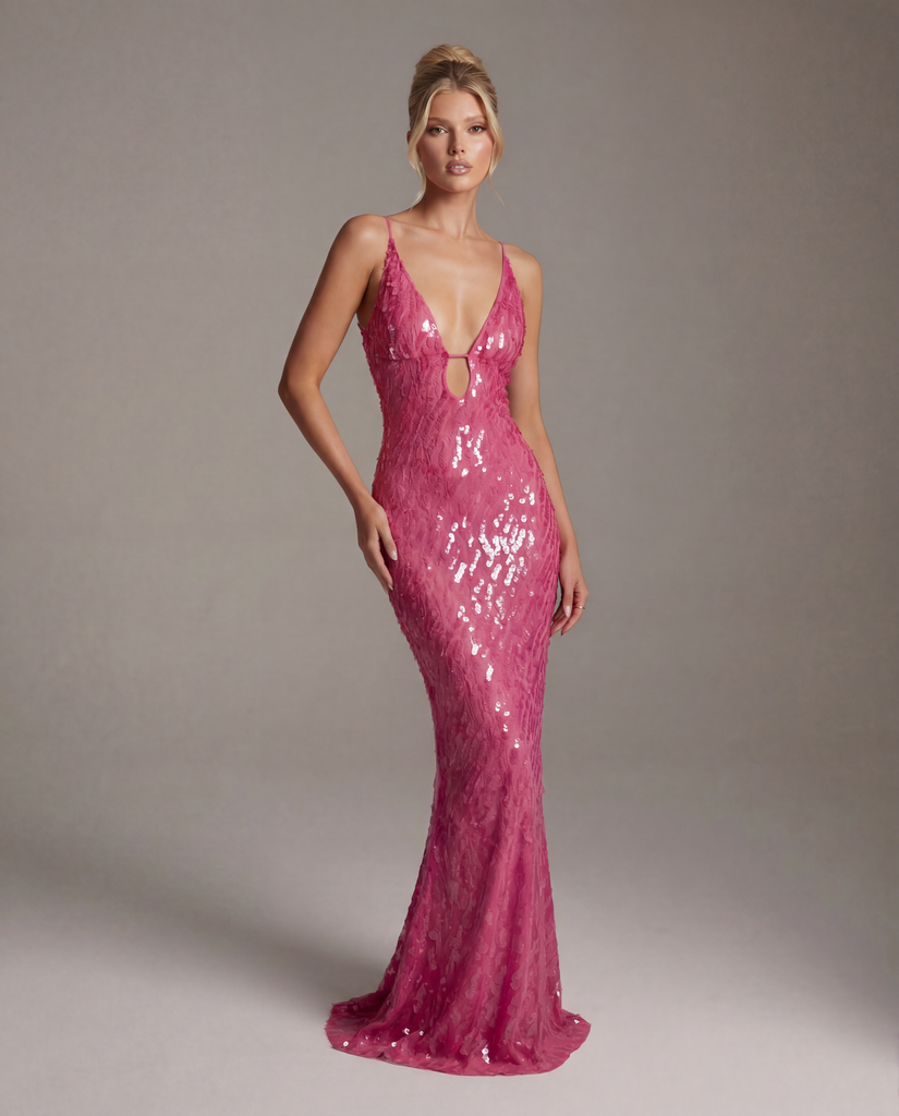 GRACIE SEQUIN MAXI DRESS