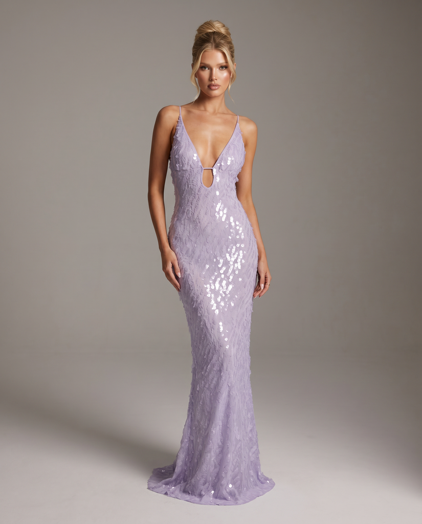 GRACIE SEQUIN MAXI DRESS