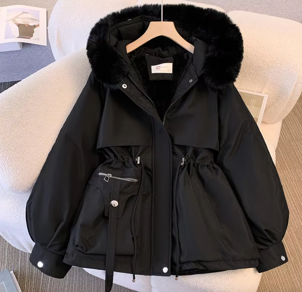 CHRISSY FLEECE LINED FAUX FUR PARKA