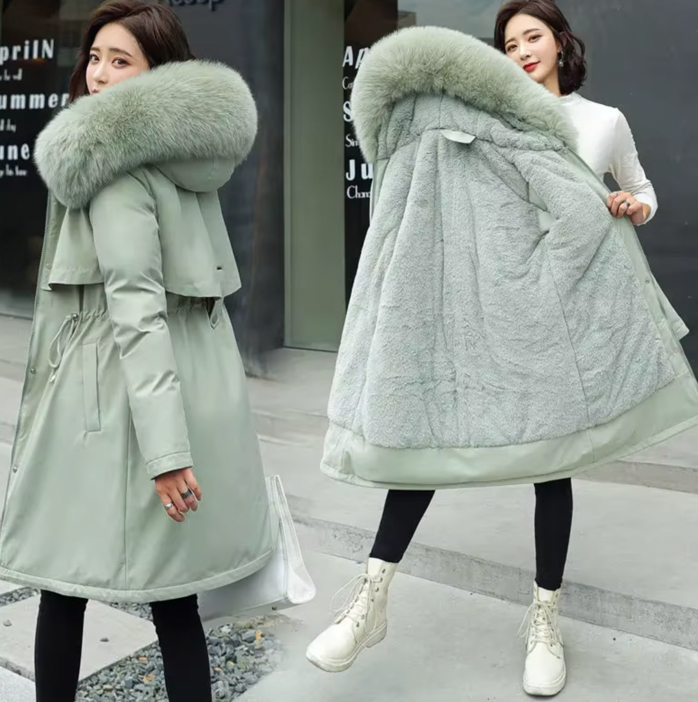 MAGGI FLEECE LINED FAUX FUR COAT