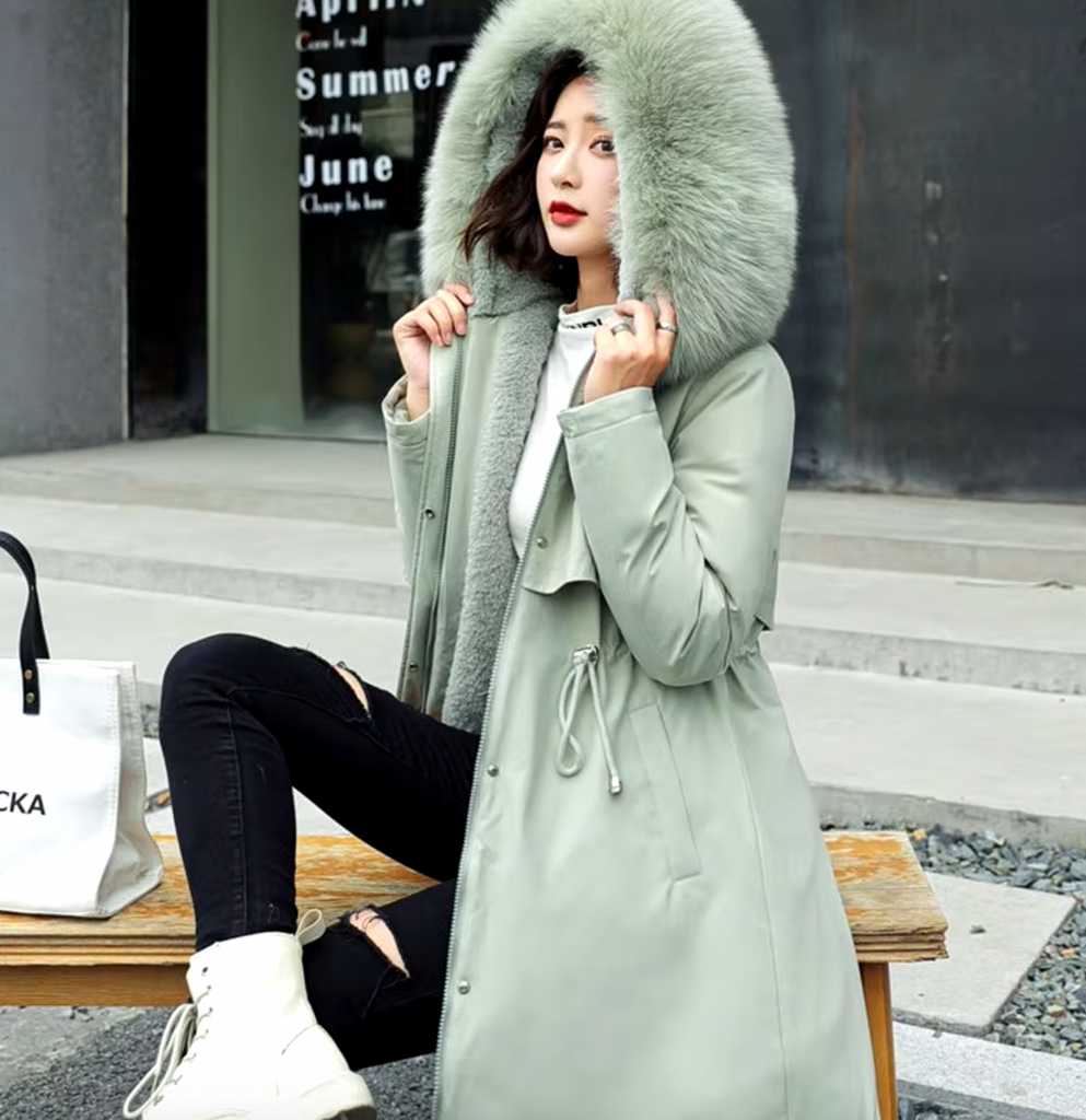 MAGGI FLEECE LINED FAUX FUR COAT