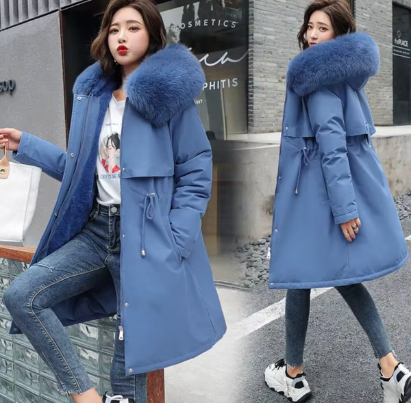 MAGGI FLEECE LINED FAUX FUR COAT