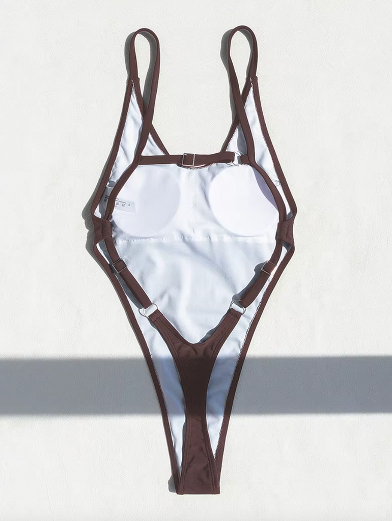 VESPER SEXY OPEN BACK MONOKINI SWIMSUIT