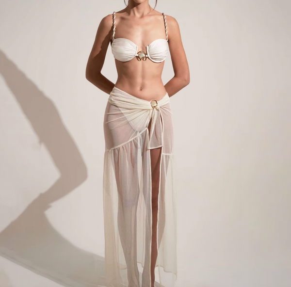 ZILARA BIKINI SET WITH MATCHING SKIRT
