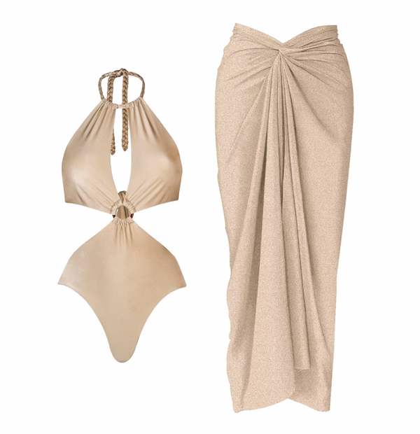 WILLA MONOKINI WITH MATCHING SKIRT