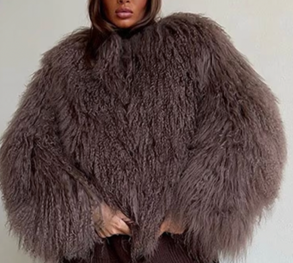 CHARLIE FAUX FUR JACKET