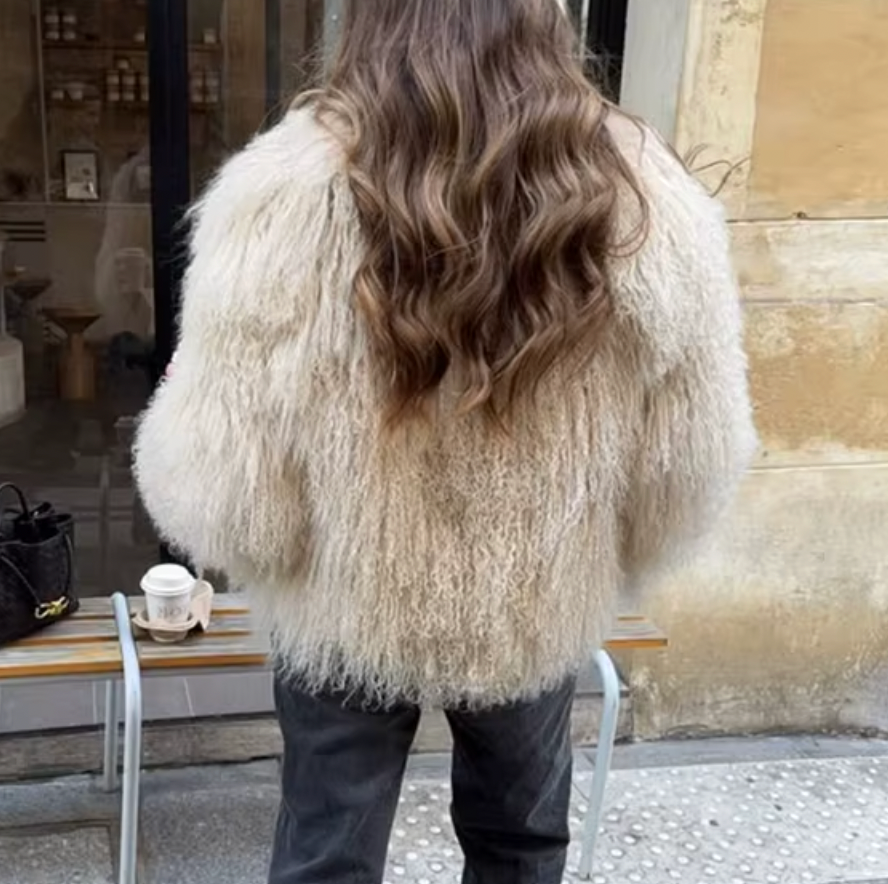 CHARLIE FAUX FUR JACKET