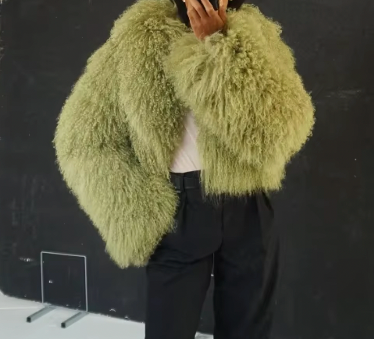 CHARLIE FAUX FUR JACKET