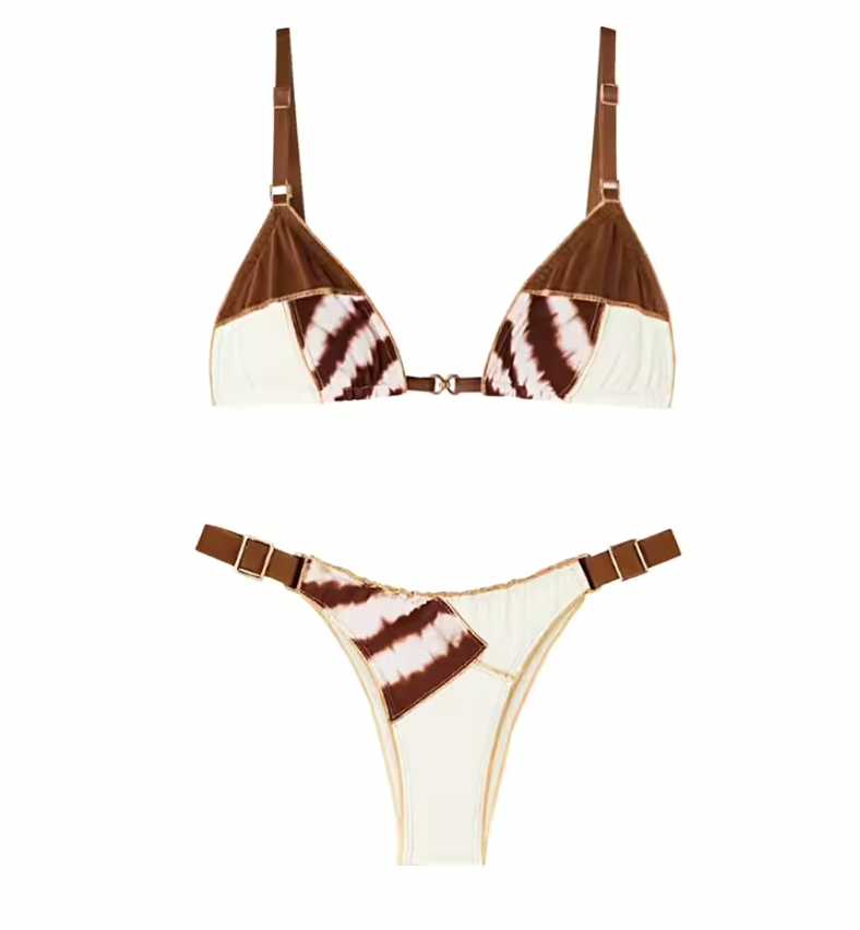 ILYA ANIMAL PRINT 3 PC BIKINI SWIM SET