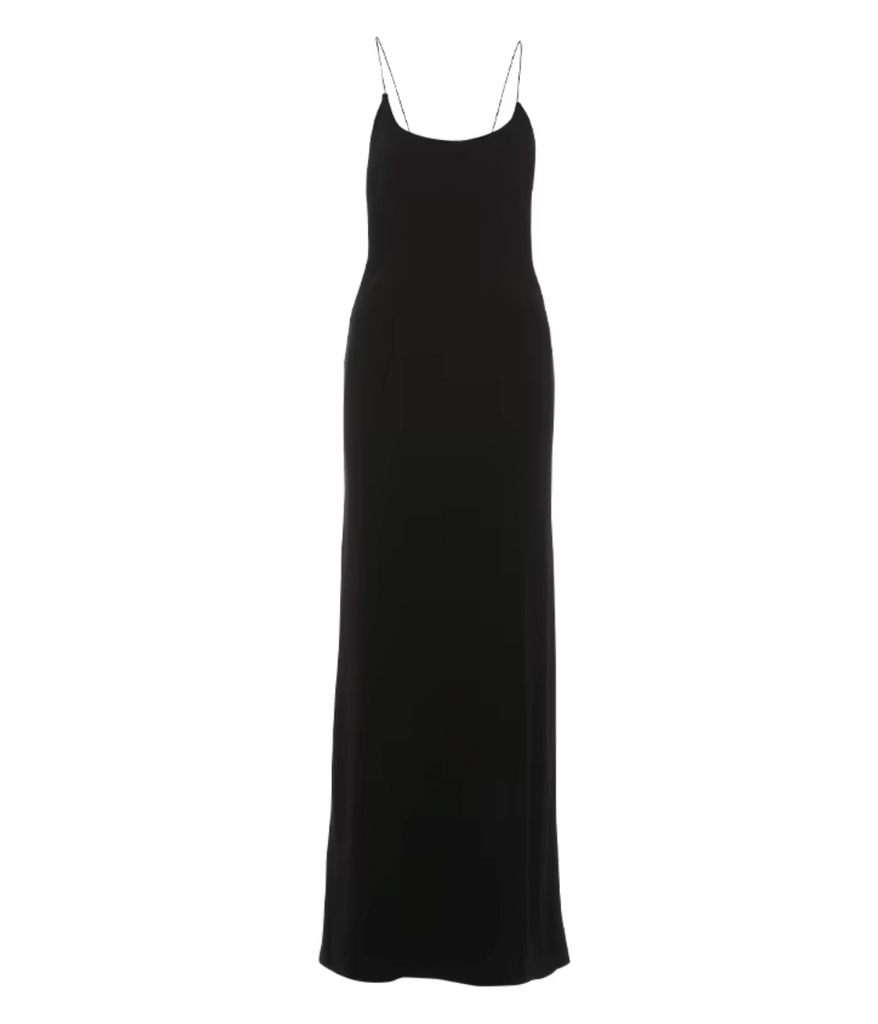 CUBBI DRAPED OPEN BACK DRESS