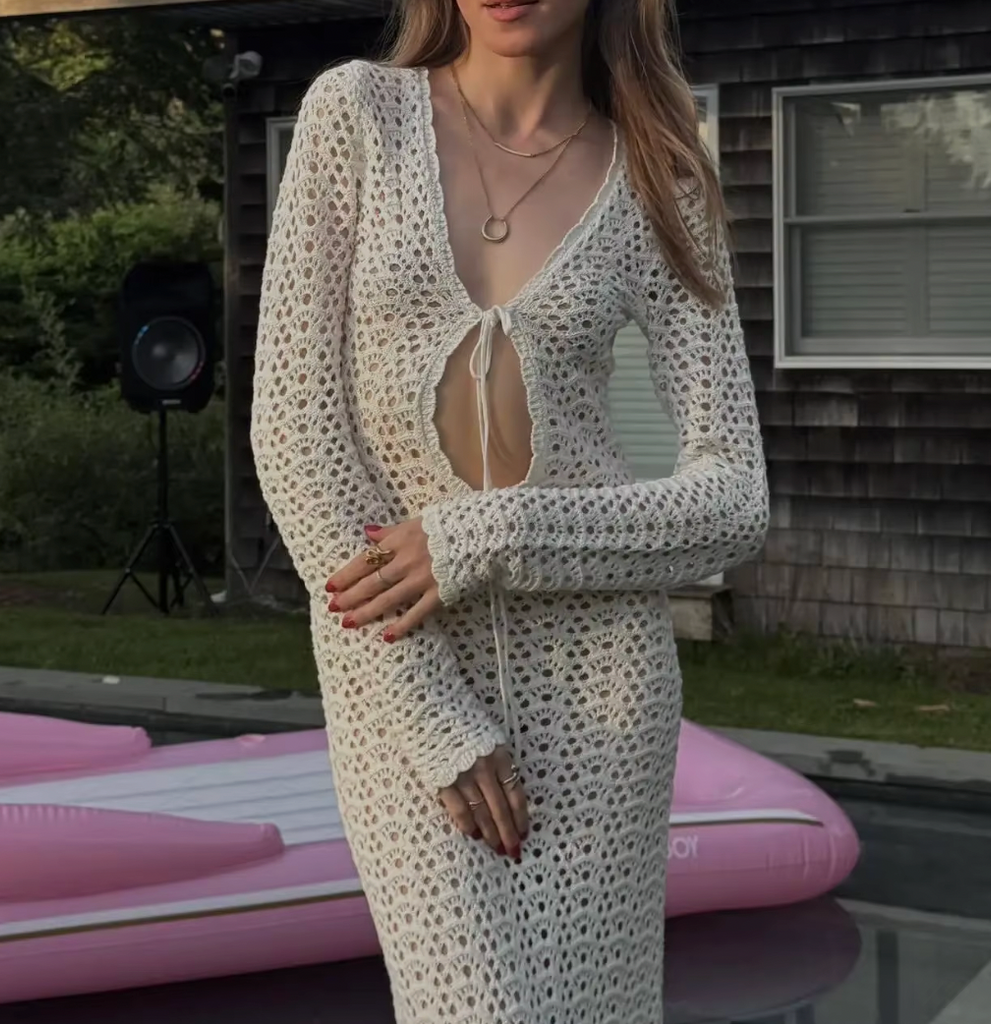 DURO CROCHET MAXI DRESS