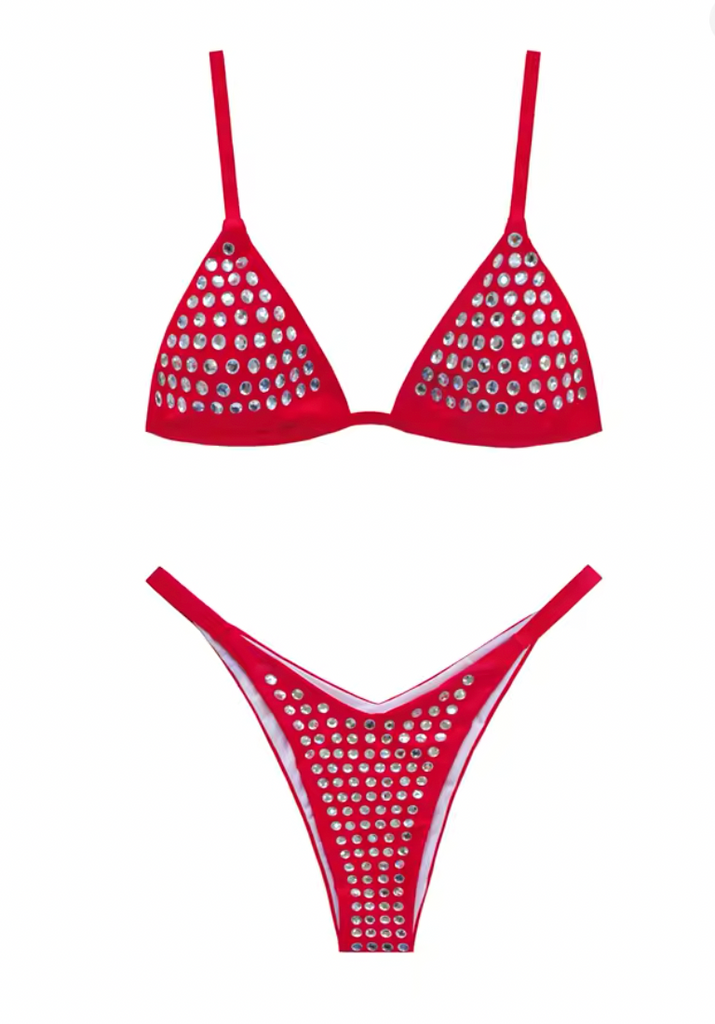 IZZI RHINESTONE BIKINI SET